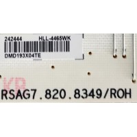 KIT DE TARJETAS PARA TV HISENSE / MAIN 240178 / RSAG7.820.8252/ROH / FUENTE 242444 / RSAG7.820.8349/ROH / T-CON MACDJ4E11 / E253117 / PANEL HD580S1U02-L1\S0\GM\CKD\ROH / MODELO LC-58Q7370U